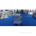 Medical emergency trolley equipment